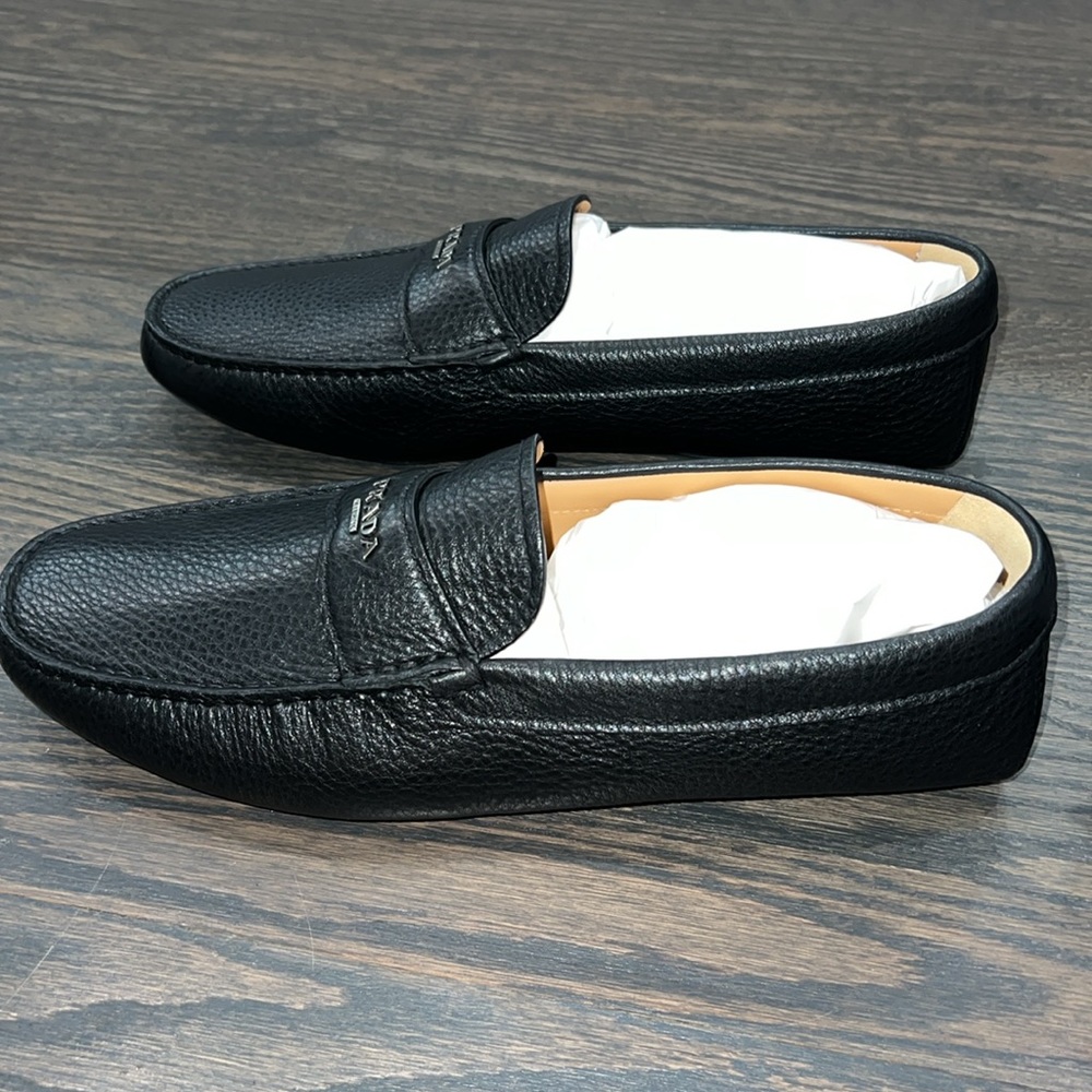 Prada Leather Loafers-Authentic-NIB - Picture 6 of 12